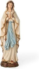Catholic Our Lady of Lourdes Statue, Blessed Virgin Mary Mother Figure, picture