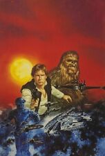Star Wars - Han Solo & Chewbacca Artist's Proof Litho by Dave Dorman - Signed picture