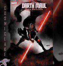 STAR WARS DARTH MAUL BLACK WHITE RED #3 1:25 MARQUEZ RATIO VAR PREORDER 6/26☪ picture