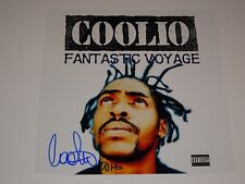 COOLIO SIGNED 12 x12 FANTASTIC VOYAGE ALBUM LP FLAT PHOTO AUTOGRAPHED picture