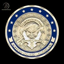 Air Force Security Police St. Michael The Archangel Challenge Coin picture