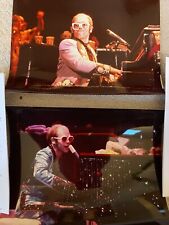 Elton John Concert Rock Music Kodak Color Photograph Vintage Yellow Brick Road  picture