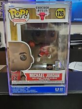 Michael Jordan (Red #12 Chicago Bulls) #126 Funko Pop - Upper Deck Encapsulated picture