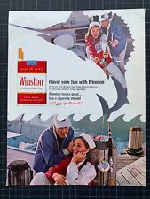 Vintage 1967 Winston Cigarettes Print Ad picture