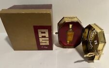 Vintage Adele Simpson Collage Fragrance 4 FL OZ-W/Brass Case & Box picture
