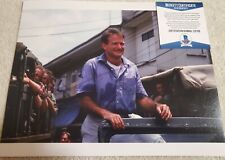 ROBIN WILLIAMS SIGNED AUTOGRAPHED PHOTO BECKETT BAS COA picture