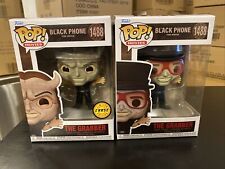 Funko Pop Movies Black Phone The Movie The Grabber #1488 Common & CHASE Bundle picture