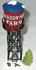 CHRISTMAS Village accessory WATER TOWER 3.25
