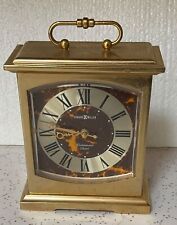 Howard Miller Quartz Westminster Chime Brass Carriage Mantle Clock PARTS/REPAIR picture