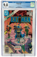 BATMAN #321 CGC Graded 9.0 White Pages Classic JOKER Cover Appearance DC picture