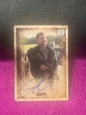 TOPPS The Walking Dead Season 8 autograph A-JP Jeremy Palko as Andy on Card Auto picture