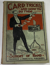 A. Roterberg Card Tricks & Sleight of Hand Magic Guide - Frederick J. Drake 1902 picture
