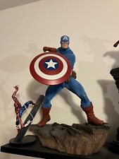 Captain America Exclusive Statue by Sideshow Collectibles Avengers Assemble  picture