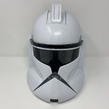 2008 Hasbro Star Wars Clone Storm Trooper Talking Voice Changer Helmet Costume picture