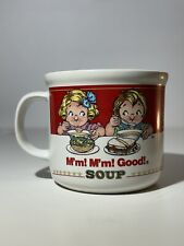 Vintage 1989 Campbell's Kids Ceramic Coffee Cup/mug. Soup Cup Advertisement picture