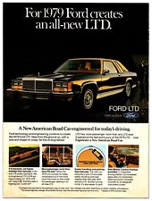 1979 Ford LTD Car - Original Print Ad (8 x 11in) Vintage Advertisement picture