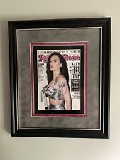 2011 Autographed Rollin Stones Cover of Katy Perry W/ Frame Collectible picture