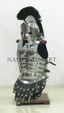 Medieval Epic 300 Roman Steel Spartan Armor Helmet With Muscle Jacket picture