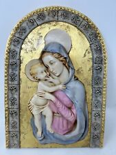 Fontanini Madonna and Child Wall Plaque Hanging 13