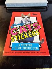 1983 Topps Perlorian Cats Stickers Complete Set (1-55) picture