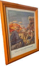 Vintage Stetson Hats Ad Framed picture