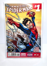 The Amazing Spider-Man #1 Marvel Comics (2014) 3rd Series 1st Print Comic Unread picture