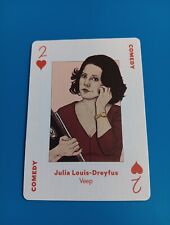 Julia Louis - Dryfus Veep Seinfeld Two Of Hearts Playing Card picture