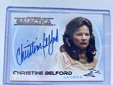 Battlestar Galactica Autograph A21 Christine Belford Complete Colonial picture