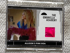 2020 Rittenhouse Umbrella Academy #RC9 Wardrobe Card Allison's Pink Boa picture