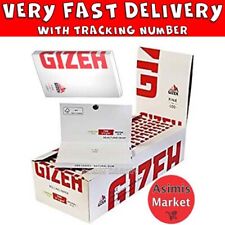 Gizeh Fine With Magnet Rolling papers Full Box 20 Packs x100 Sheets Regular Size picture