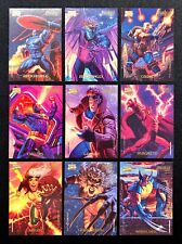 1994 Marvel Masterpieces POWERBLAST Set of (9) picture