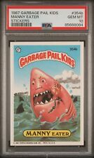 1987 Topps Garbage Pail Kids Series 9 OS9 Manny Eater 354b Card PSA 10 GEM MINT picture