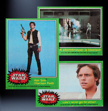 1977 TOPPS STAR WARS Trading Cards - Green Series 4 - U Pick picture