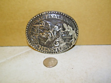 1988 Hesston National Finals Rodeo Belt Buckle New picture