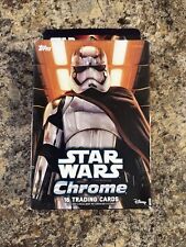 2016 Topps CHROME Star Wars the Force Awakens-New in Box picture