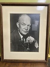 Signed  1953 Dwight D. Eisenhower SC 432602-NFS Signal Corps U.S. Army Photo picture