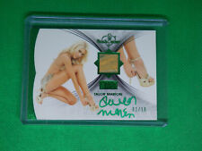 2013 BENCH WARMER SIGNED GOLDEN EDITION TAYLOR MARION SHOE CARD 1/10 picture