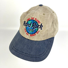 Vintage Hard Rock Cafe Myrtle Beach Snapback Hat Cap Save the Planet 1990s USA picture