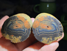 Rough Unpolished China Agate Achat Nodule Specimen Xuanhua Hebei RARE 128g XG32 picture
