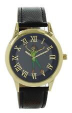 Disney's Peter Pan gold tone Rotating disc second hand Watch picture