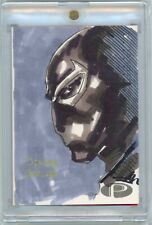 2014 Upper Deck Marvel Premier 1/1 Agent Venom Sketch Card Booklet By J Bulda picture