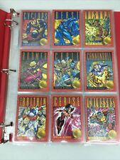 1993 Marvel Skybox X-Men Series 2 Trading Cards Near COMPLETE BASE SET 99/100 picture