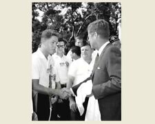 Young Bill Clinton Meets John F Kennedy 1963 PHOTO of PRESIDENT JFK Shakes Hands picture