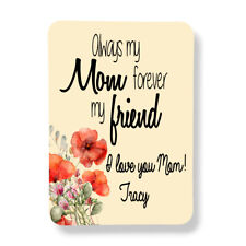 Personalized Love You Mom Fridge Magnet Signed Customized Mother's Day Gift picture