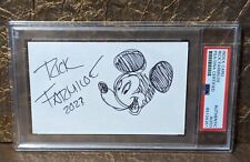 Rick Farmiloe Sketch Disney Artist PSA Autograph Signed Hand Drawn Mickey Mouse  picture