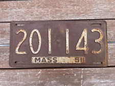 1951 Massachusetts License Plate 201143 picture