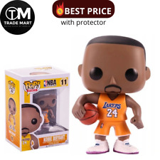 Funko Pop！Kobe Bryant #11 Yellow Jersey Retired Vaulted “MINT” - With Protector✅ picture