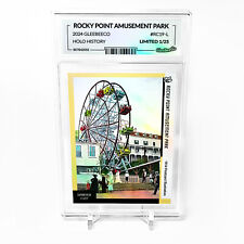 ROCKY POINT AMUSEMENT PARK Holographic Card GleeBeeCo #RC19-L LIMITED to /25 picture
