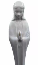 Vintage Madonna Virgin Mary Porcelain Figurine 12” Napcoware Japan   picture