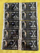 The X Files Season 2 Vintage Trading Cards 10 Packs 1996 Topps TV Series Sci-Fi picture